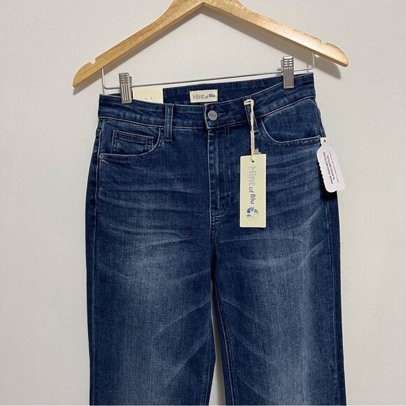 Hint of Blu Cropped Effortless Boy Jean NWT Size 27 - Picture 2 of 8